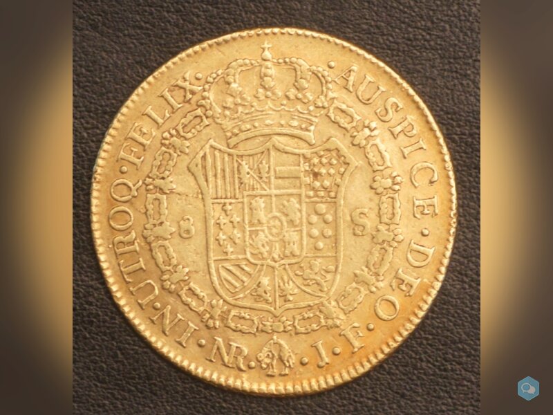 8 Escudos Or 1820 Fernando VII 2