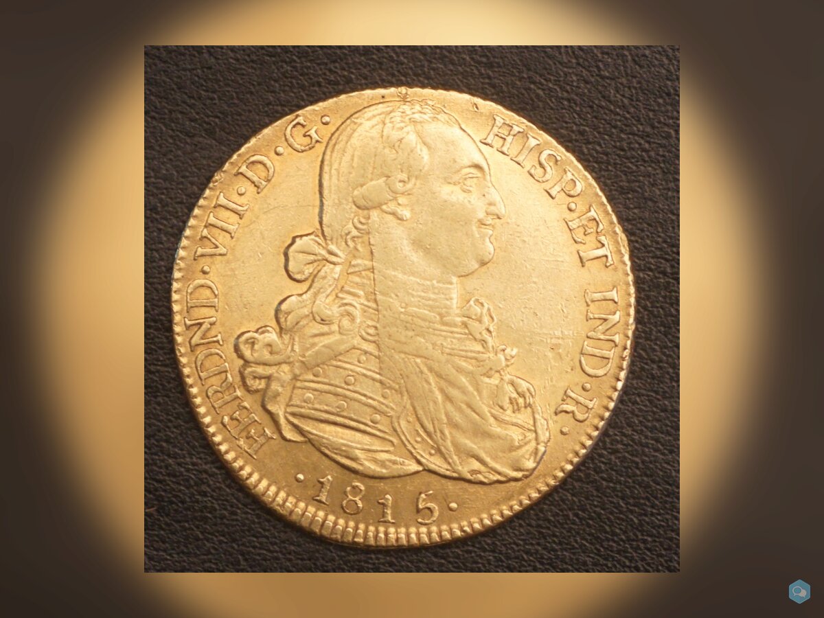 8 Escudos Or 1815 Fernando VII  1