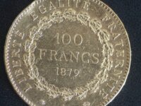 100 FRANCS OR GENIE 1879 A 2