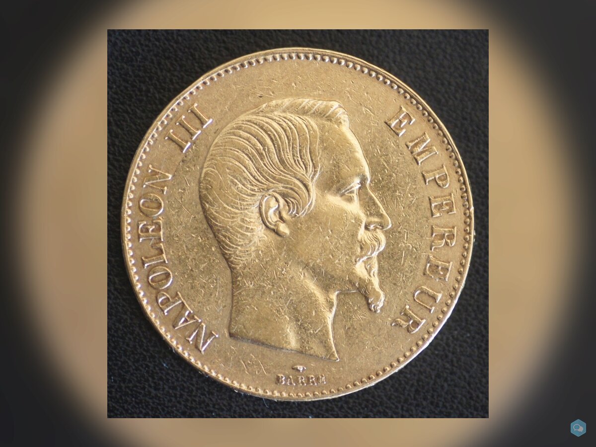 100 FRANCS OR NAPOLEON III 1859 A 1