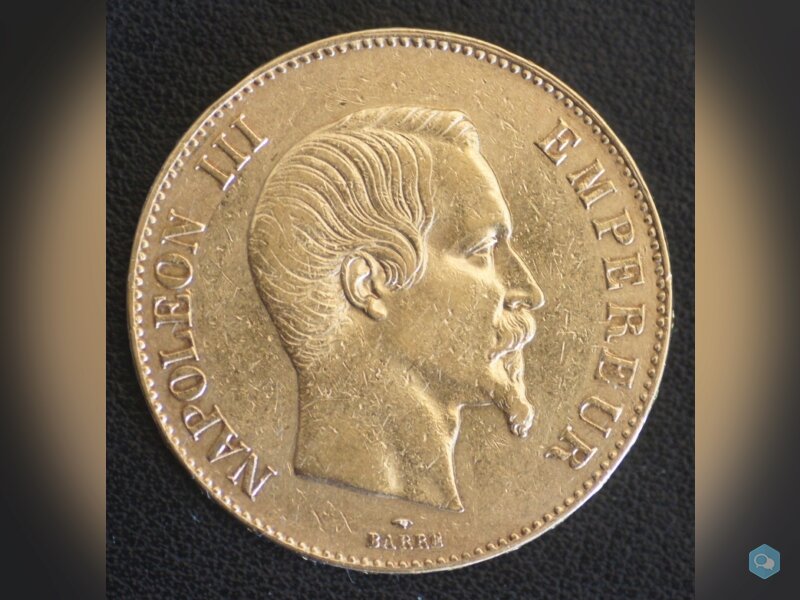 100 FRANCS OR NAPOLEON III 1859 A 1