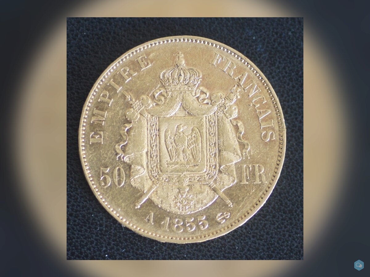 50 FRANCS OR 1855 A 2