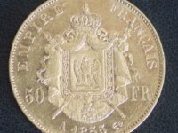 50 FRANCS OR 1855 A 2