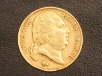 20 FRANCS OR LOUIS XVVIII 1817 Q 1