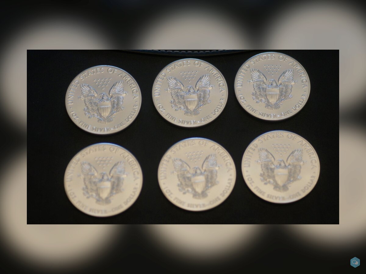 6 Pieces de 1 Oz Argent 2016 2