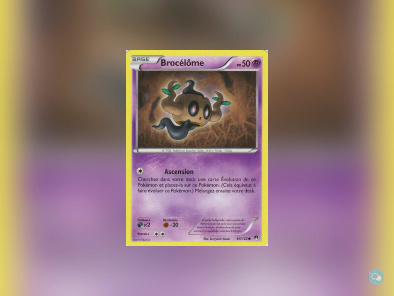 Carte Pokémon - Brocelôme - 64/122 - rupture turbo 1