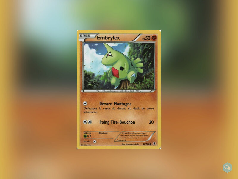  Carte Pkémon - Embrylex - Impact des Destins 1