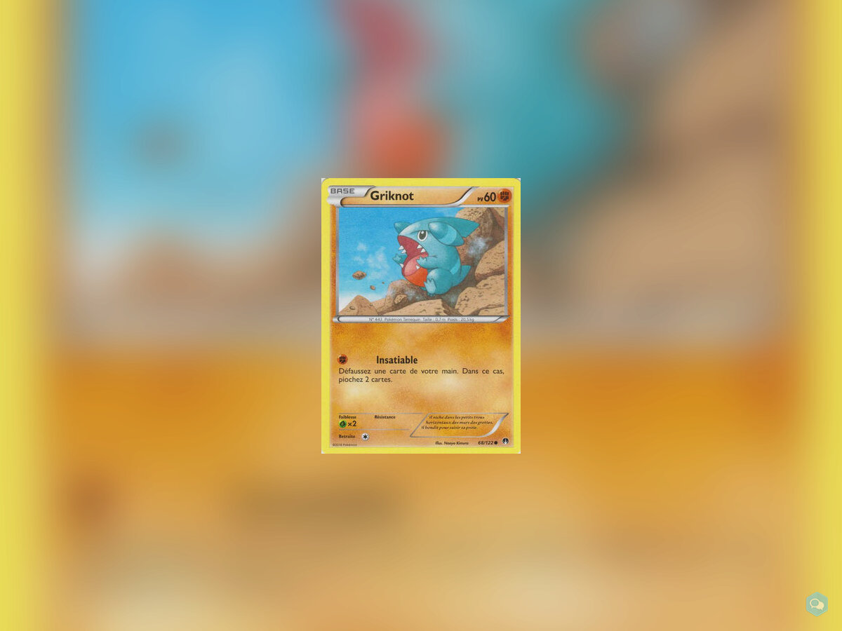 Carte Pkémon - Griknot - rupture turbo: 1