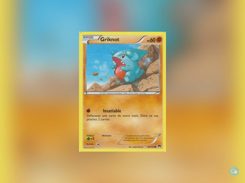 Carte Pkémon - Griknot - rupture turbo: 1