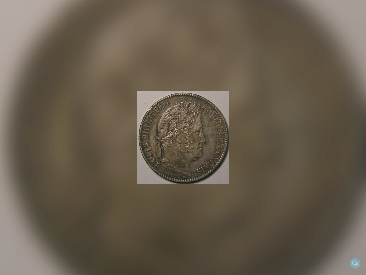 LOUIS-PHILIPPE I 1 Franc 1845 B 1