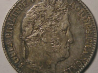 LOUIS-PHILIPPE I 1 Franc 1845 B 1