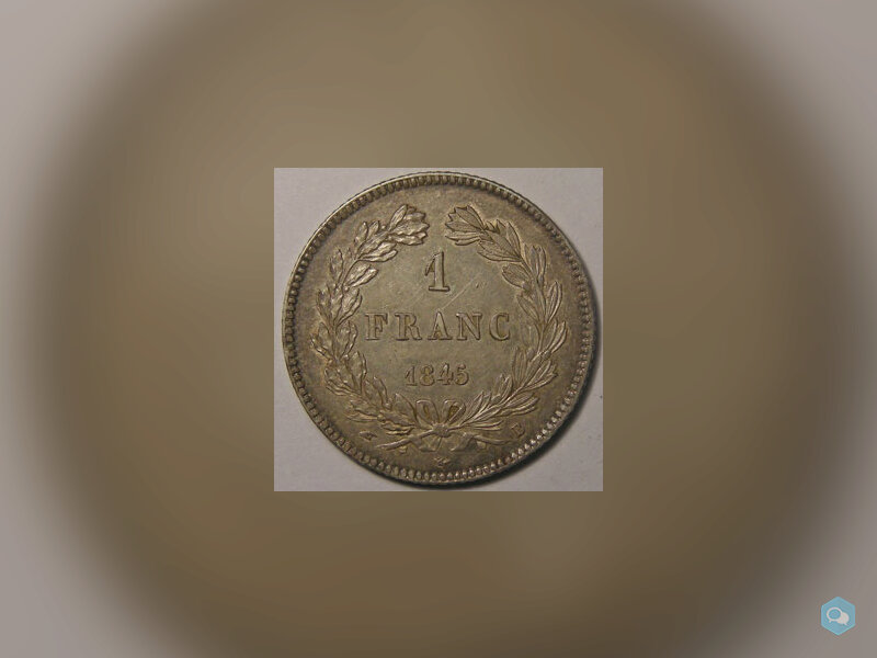 LOUIS-PHILIPPE I 1 Franc 1845 B 2