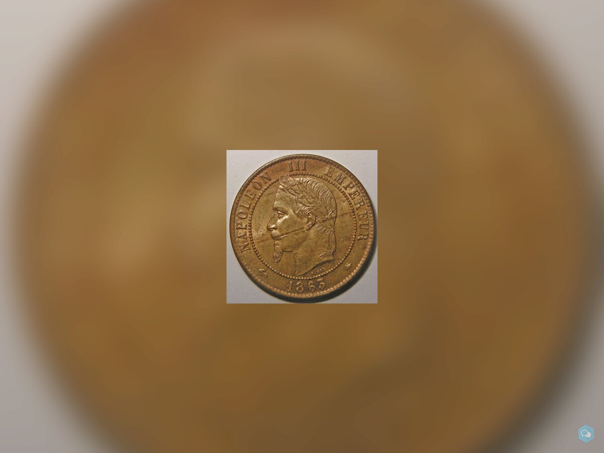 NAPOLEON III 10 Centimes 1863 A 1