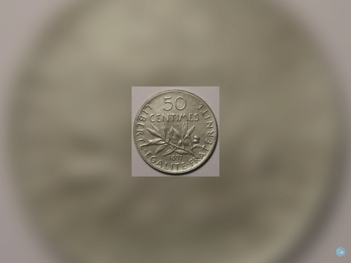 SEMEUSE 50 Centimes 1897 1