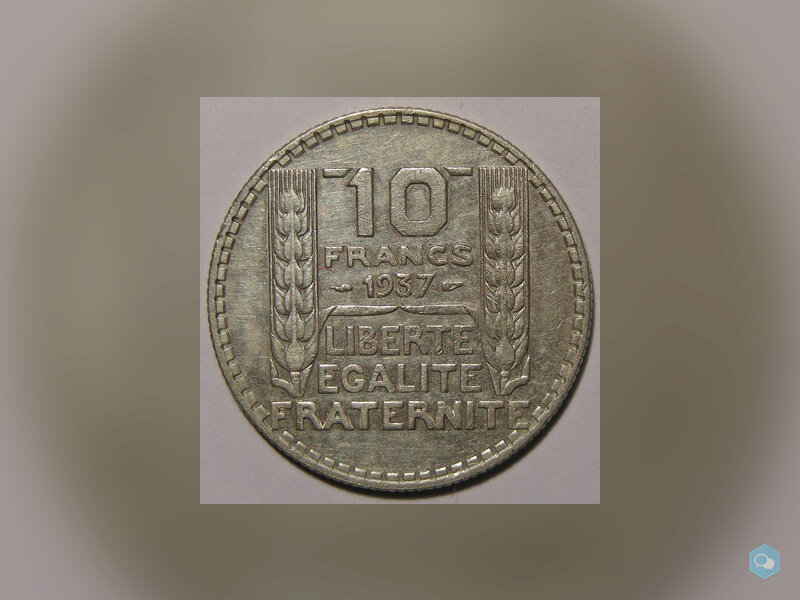 TURIN 10 Francs 1937 1