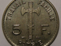 PETAIN 5 Francs 1941 2