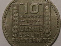 TURIN 10 Francs 1946 Rameaux Longs 2