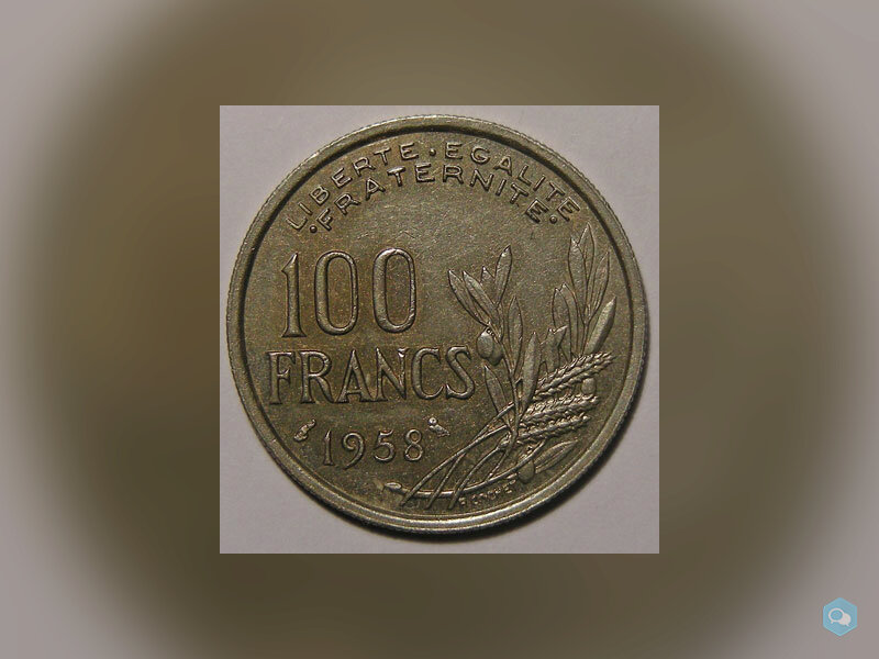 COCHET 100 Francs 1958 Chouette 1