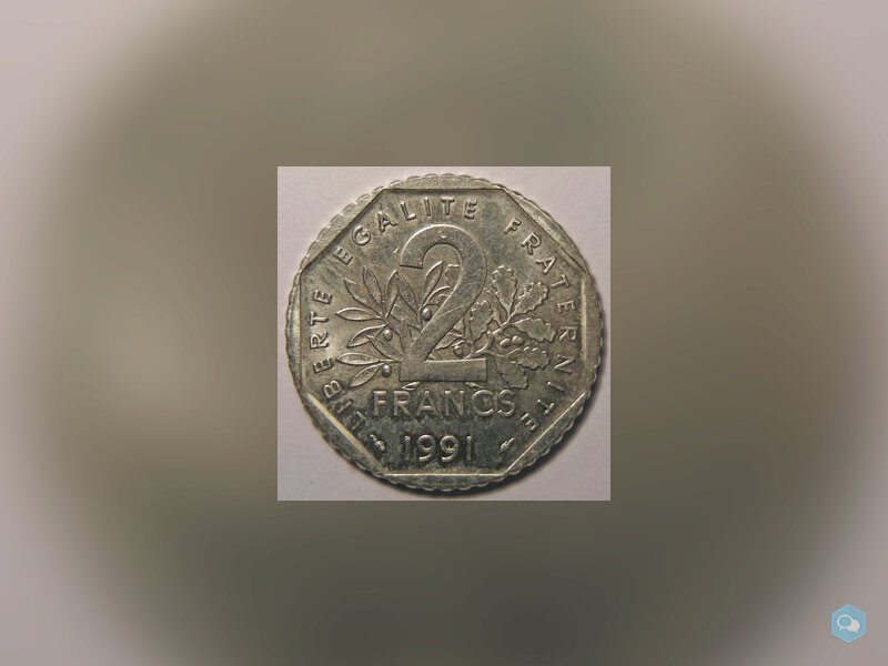 SEMEUSE 2 Francs 1991 1