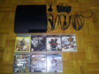 PS3 Slime + 9 jeux, à vendre 2