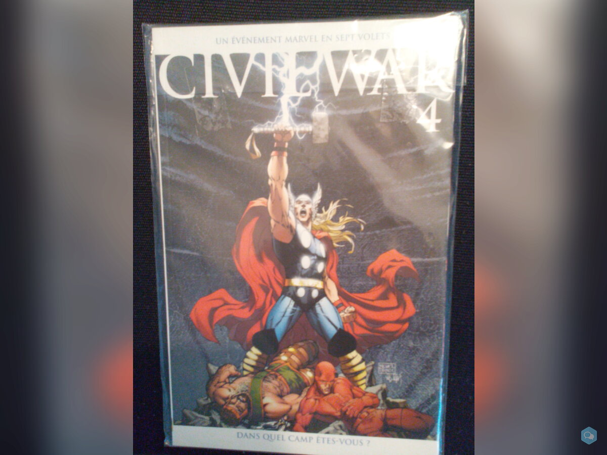 MARVEL Civil War 4 Variant édition limitée 1