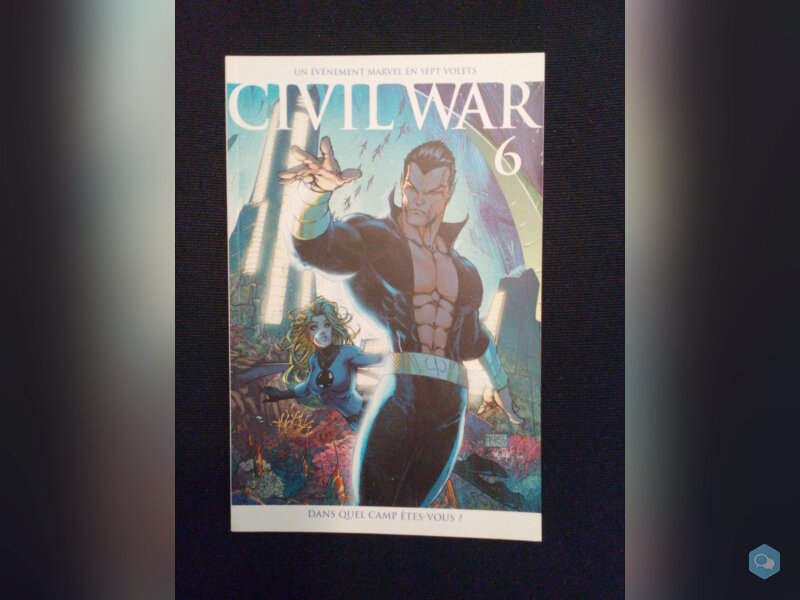 MARVEL Civil War 6 Variant édition limitée 1