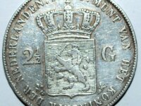 PAYS-BAS - 2 1/2 GULDEN ARGENT 1840 - RARE !!! 2