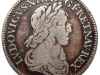 LOUIS XIII - 1/4 D'ECU DE WARIN - 1643 D LYON 1