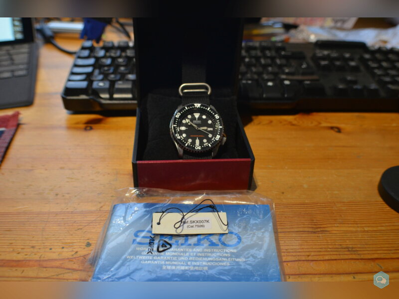 SOLD: Seiko SKX007, new 1