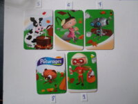 MAGNETS VACHE QUI RIT  " pâturages " 2