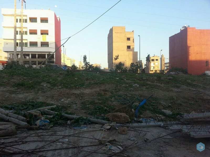 Lot de terrain 108 m² à Sidi Maarouf 1