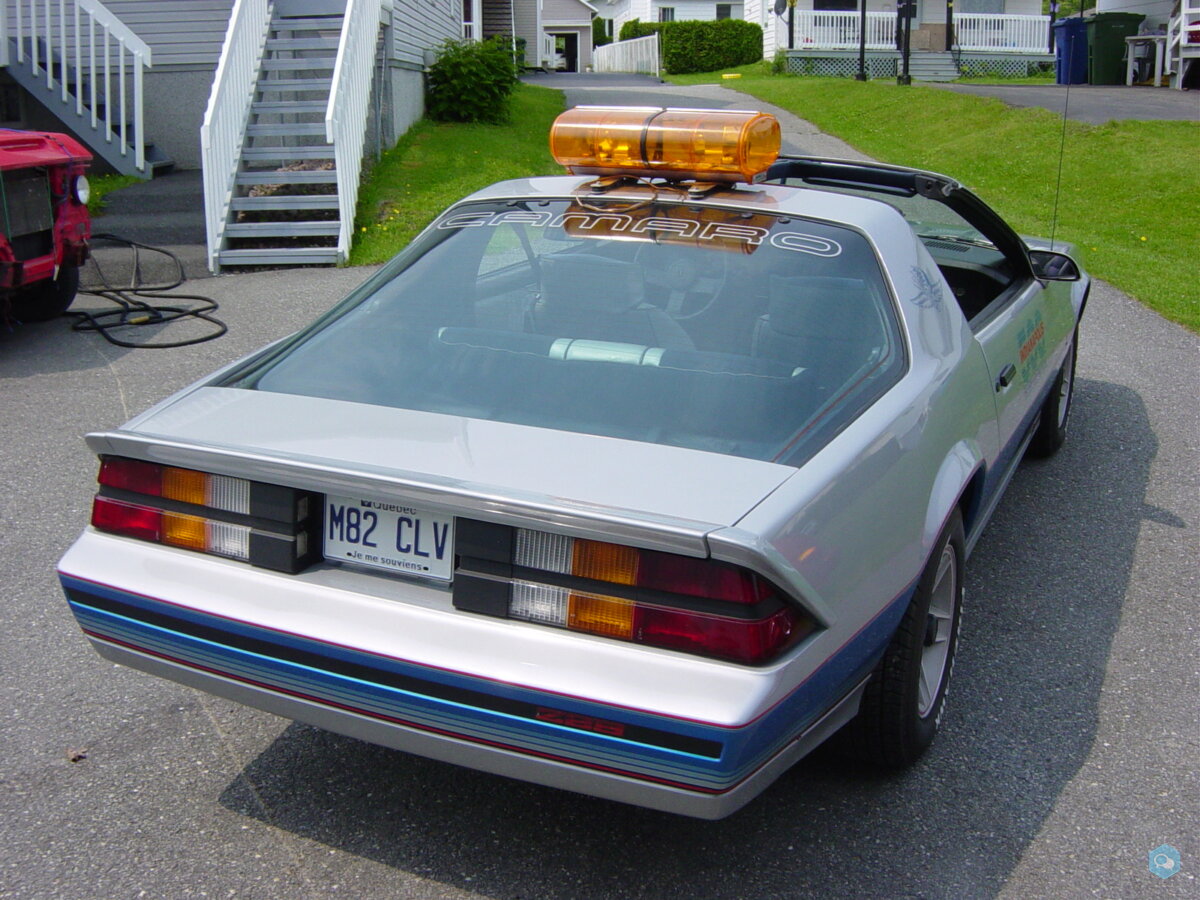 Camaro Pace car 1982 5