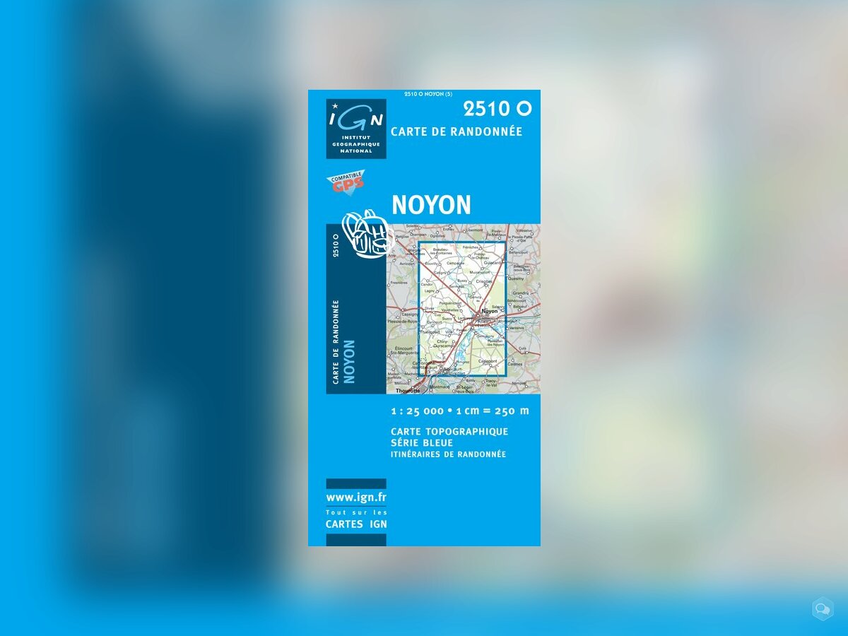 [Recherche] Carte IGN 2510o Noyon 1