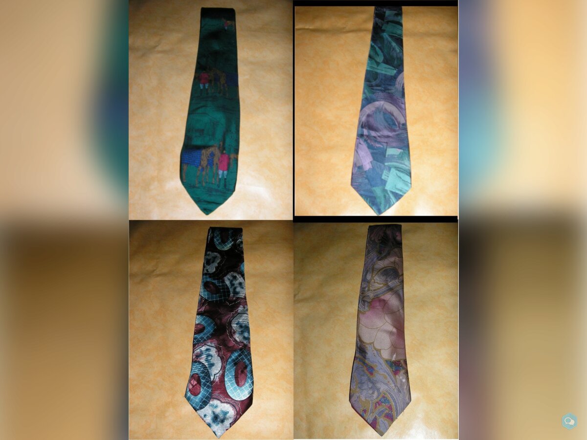 Cravates a 1€/piece 1