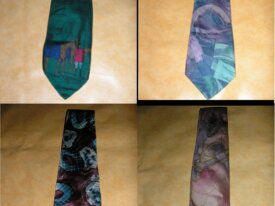 Cravates a 1€/piece