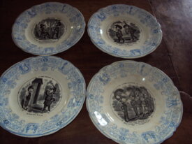 assiettes humoristiques