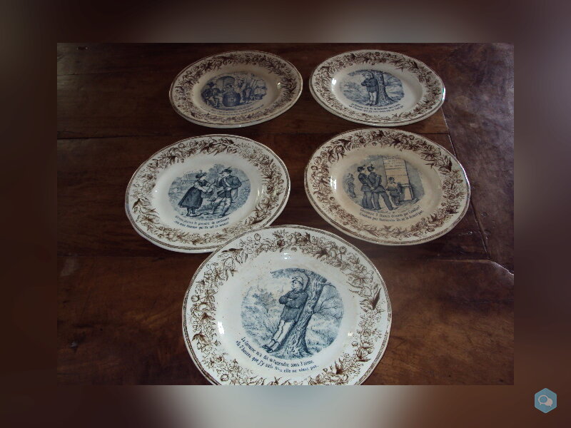 assiettes humoristiques 1