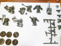 vendo lotto miniature 40k Dark Vengeance - Chaos 1