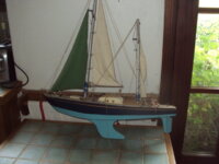 bateau en bois " pen duick " 1