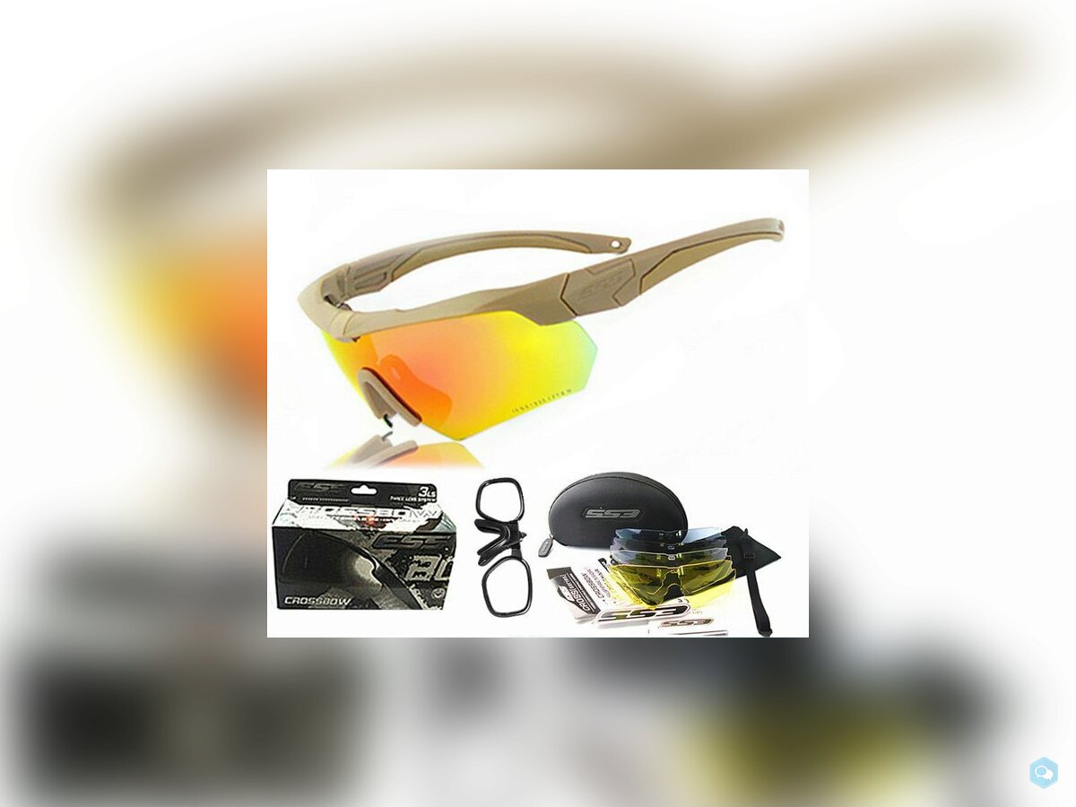 Тактические защитные очки ESS Crossbow 3LS 2