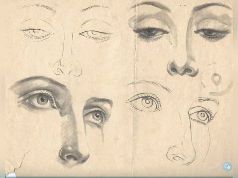 dessiner un visage, Editions S.BORNEMANN  1