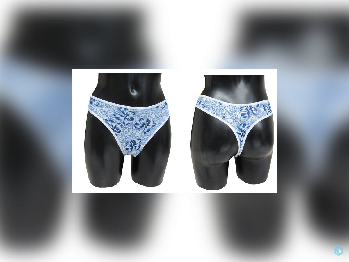 tanga flower motif fleurs 1