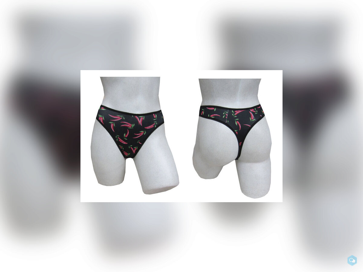 tanga motif "piments" 1