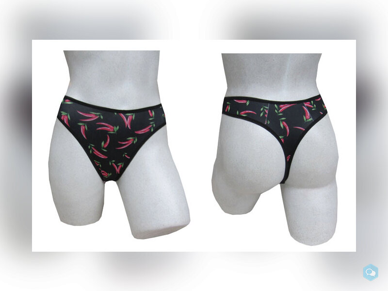 tanga motif "piments" 1