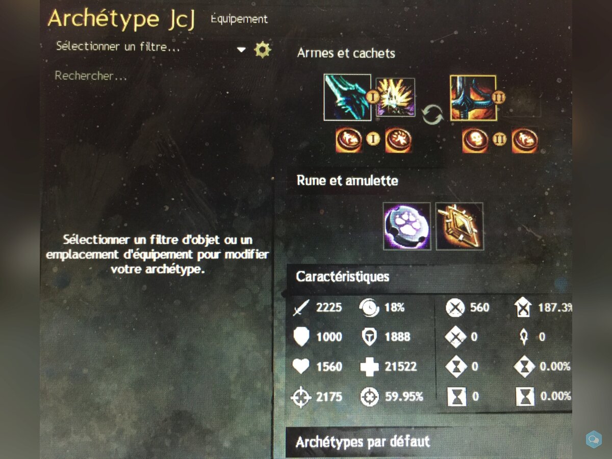 Build PvP Meta envoûteur  1