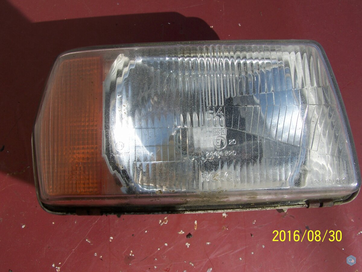 OPTIQUE DE PHARE DROIT ET GAUCHE OPEL ASCONA B H4 1