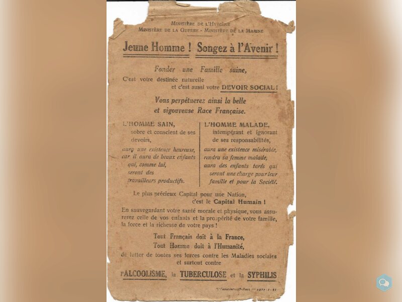 feuille du ministère de l'hygiène 1