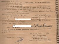 certificat d’études primaires 1941 1