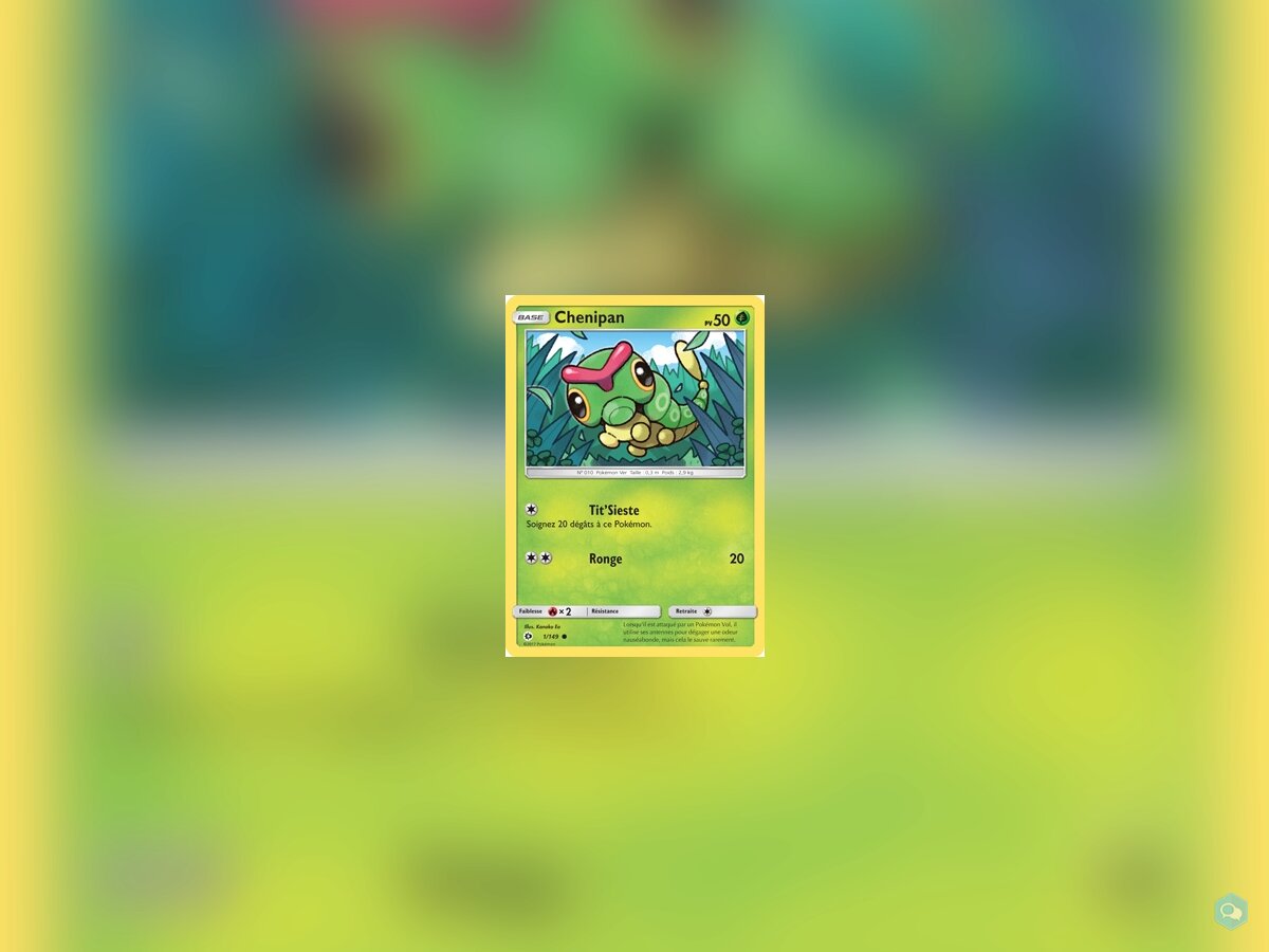 SM1-001|Carte Pokémon|Chenipan 1