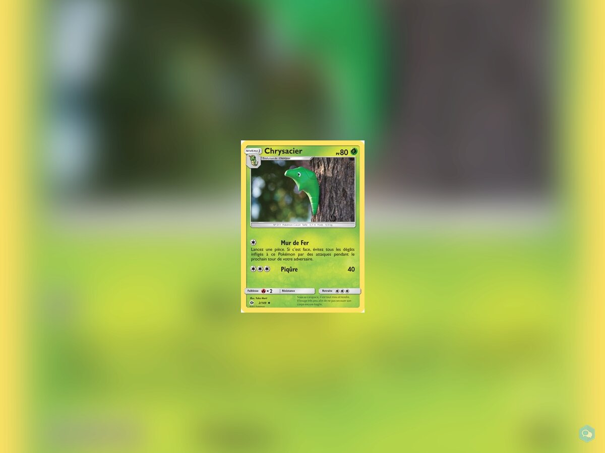 SM1-002|Carte Pokémon|Chrysacier 1